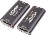Black HDMI active extender up to 40M